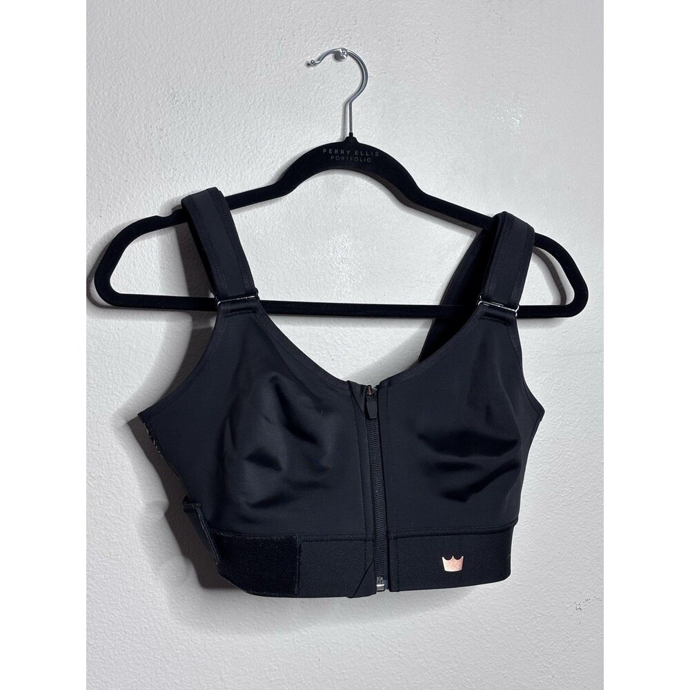 SHEFIT FLEX Black Sports Bra 1Luxe High Support Fitness Activewear